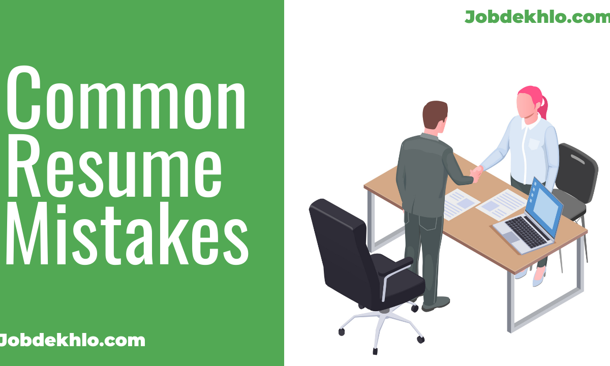 common resume mistakes